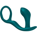 FUN FACTORY Bootie Ring plug anale con anello per pene verde bottiglia