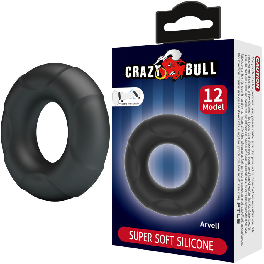 Crazy Bull Arvell Anello per Pene in Silicone Modello 12