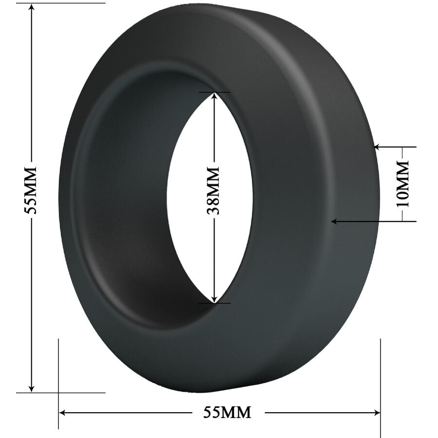 Crazy Bull Brodan Anello per Pene in Silicone Modello 9 – immagine 6