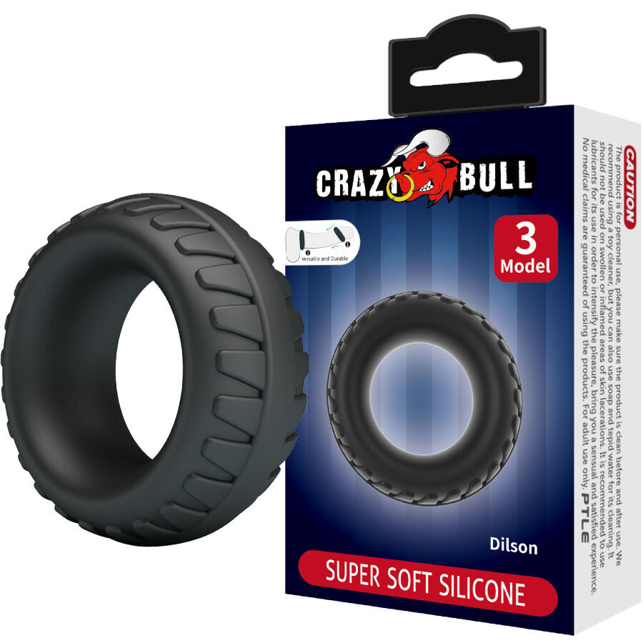 Crazy Bull Dilson Anello per Pene in Silicone Modello 3