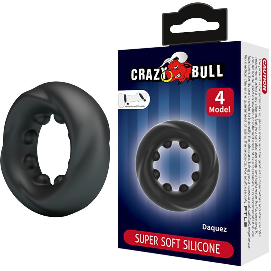 Crazy Bull Daquez Anello per Pene in Silicone Modello 4