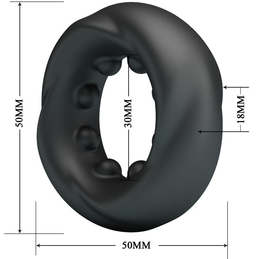 Crazy Bull Daquez Anello per Pene in Silicone Modello 4 – immagine 6