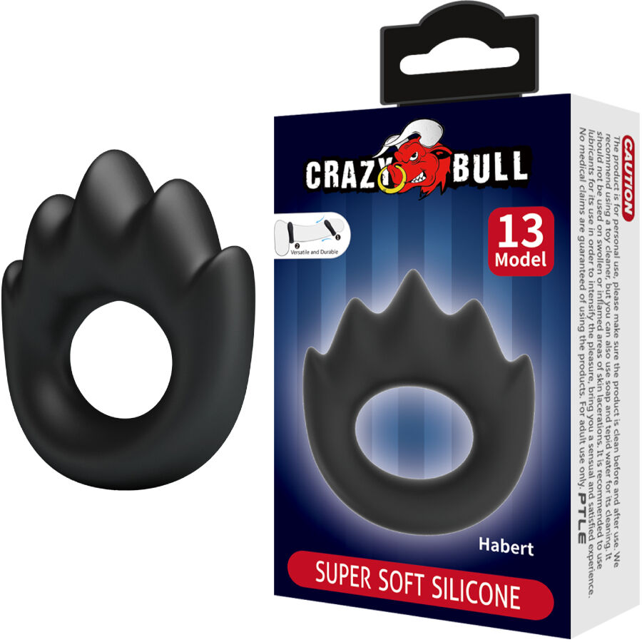 Crazy Bull Habert Anello per Pene in Silicone Modello 13