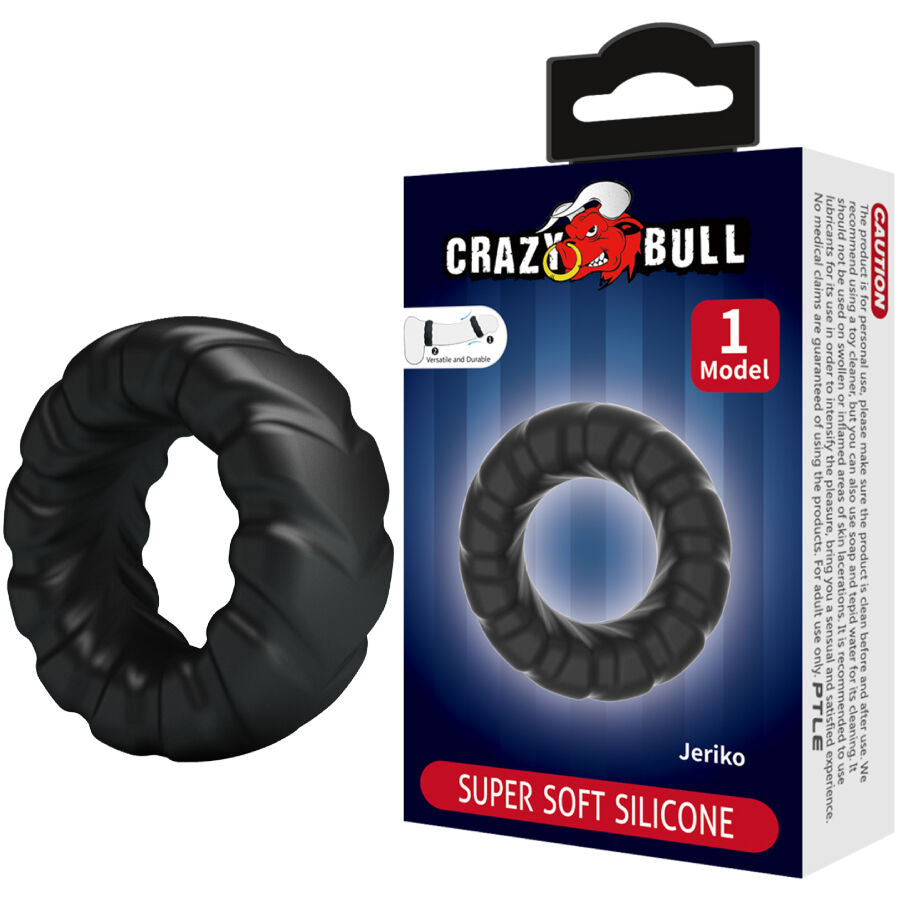 Crazy Bull Jeriko Anello per Pene in Silicone Modello 1
