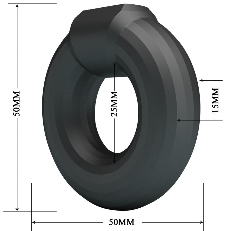 Crazy Bull Kayke Anello per Pene in Silicone Modello 2 – immagine 6