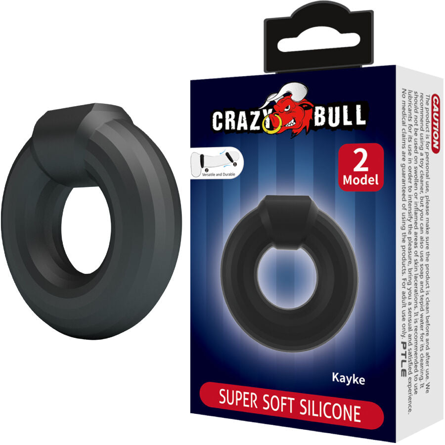 Crazy Bull Kayke Anello per Pene in Silicone Modello 2