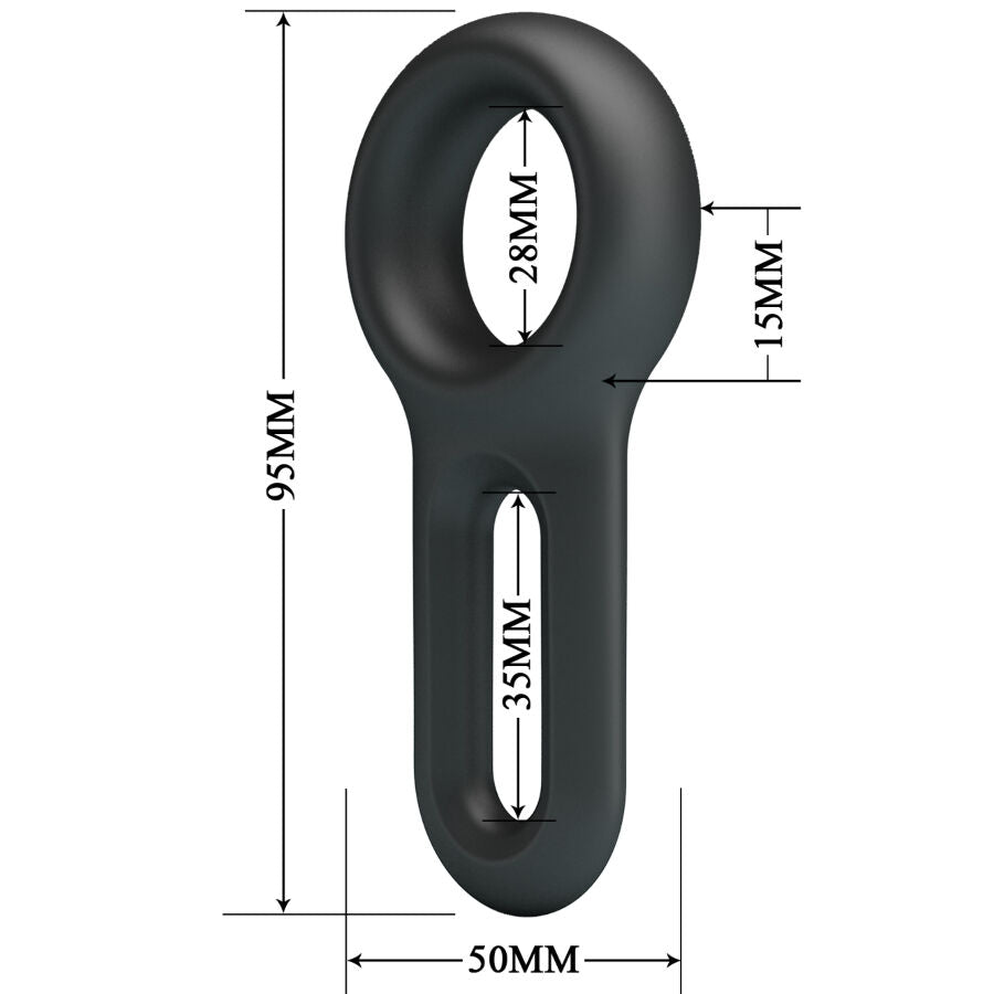 Crazy Bull Oniel Anello per Pene in Silicone Modello 18 – immagine 6