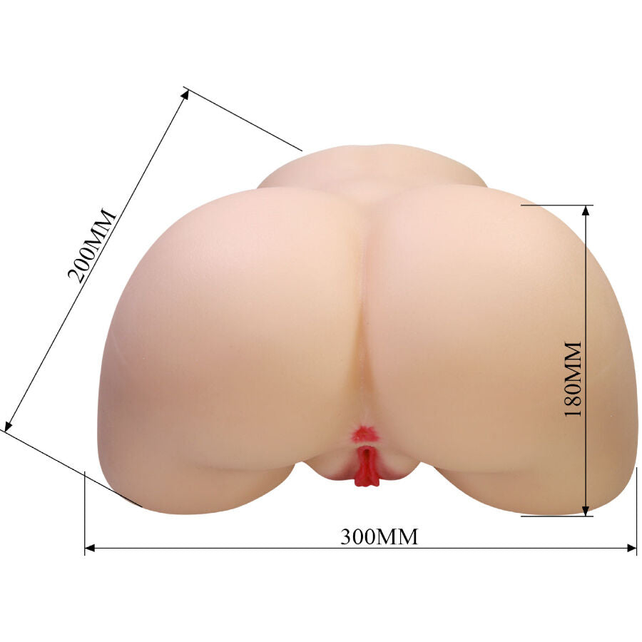Crazy Bull Olivia Sedere Femminile Realistico Vagina e Ano 5,5 kg – immagine 8
