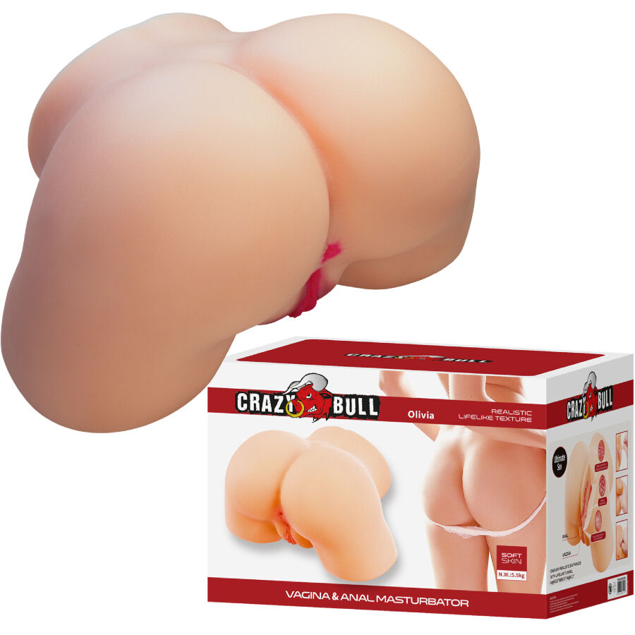 Crazy Bull Olivia Sedere Femminile Realistico Vagina e Ano 5,5 kg – immagine 2