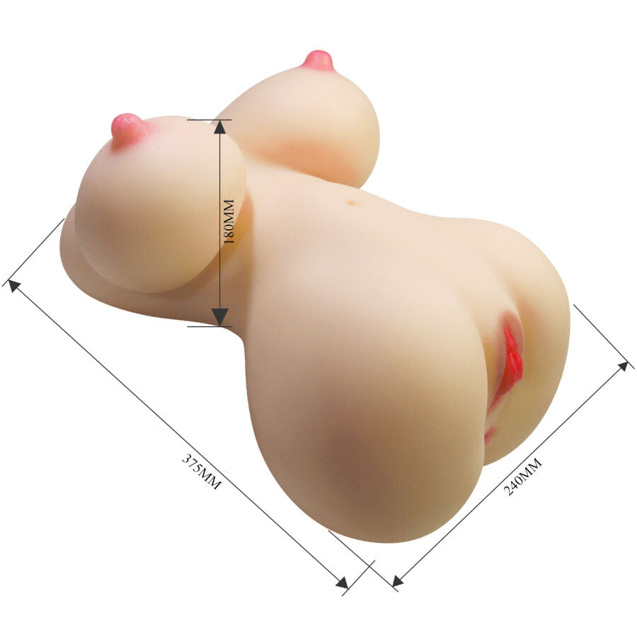 Crazy Bull Fiona Torso Femminile Realistico Vagina e Ano 7,1 kg – immagine 8
