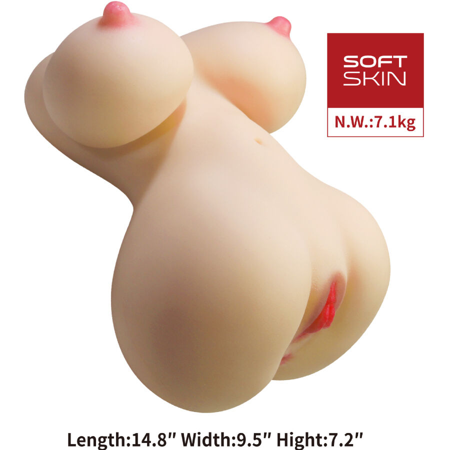 Crazy Bull Fiona Torso Femminile Realistico Vagina e Ano 7,1 kg