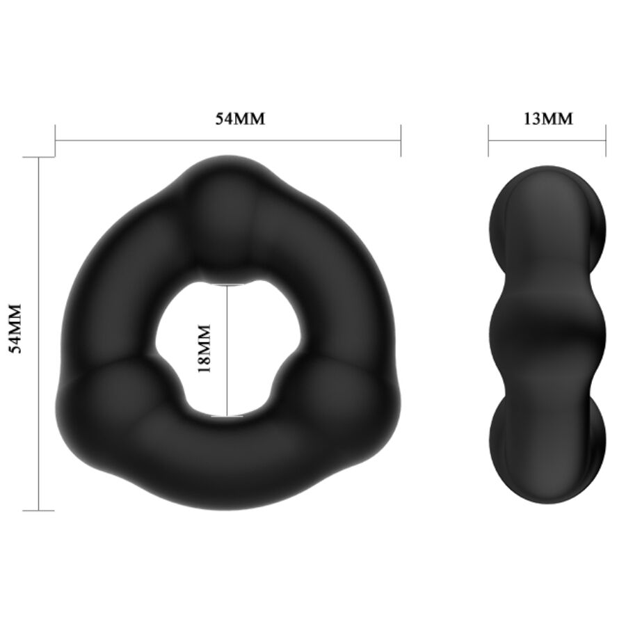 Crazy Bull con Noduli Anello per il Pene in Silicone – immagine 6