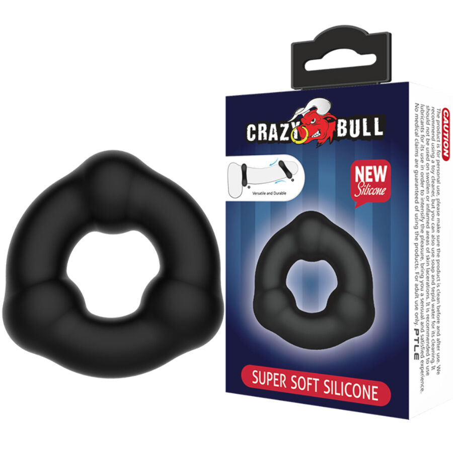 Crazy Bull con Noduli Anello per il Pene in Silicone