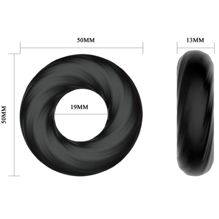 Crazy Bull Spirale Anello per il Pene in Silicone – immagine 6