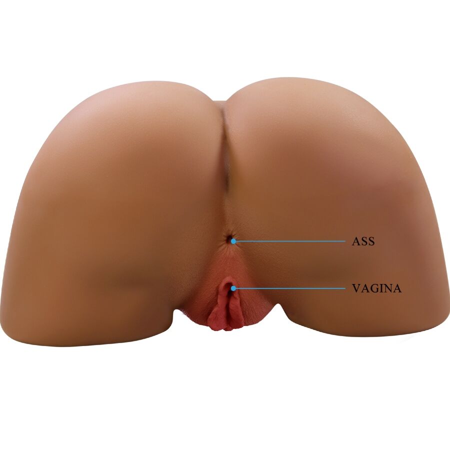 Crazy Bull Sophia Sedere Femminile Realistico Vagina e Ano Vibrante con Aspirazione e Suono 5,5 kg – immagine 3
