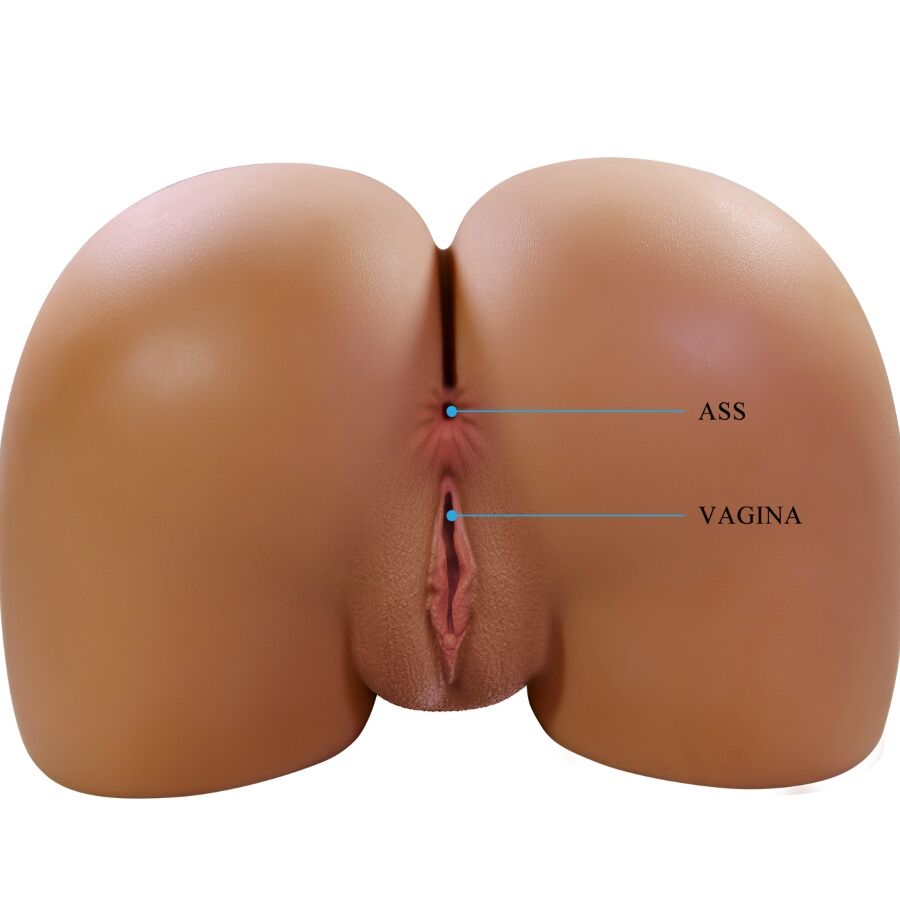 Crazy Bull Wendy Sedere Femminile Realistico Vagina e Ano Vibrante con Aspirazione e Suono 11 kg – immagine 4