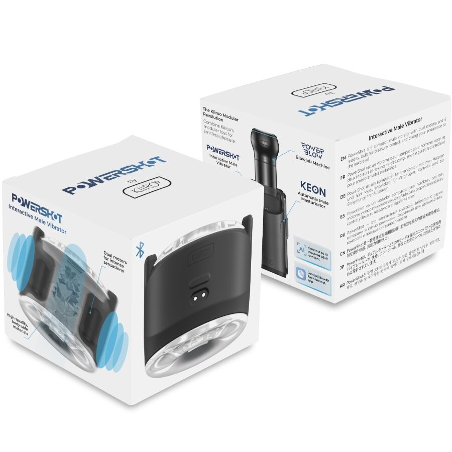 Kiiroo PowerShot Vibratore Maschile Tascabile con App – immagine 5