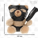 Orsetto di peluche BDSM Fetish Submissive Luno con maschera e frusta – foto 4