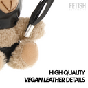 Orsetto di peluche BDSM Fetish Submissive Luno con maschera e frusta – foto 5