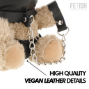 Orsetto di peluche BDSM Fetish Submissive Momo con cappuccio bondage – foto 5