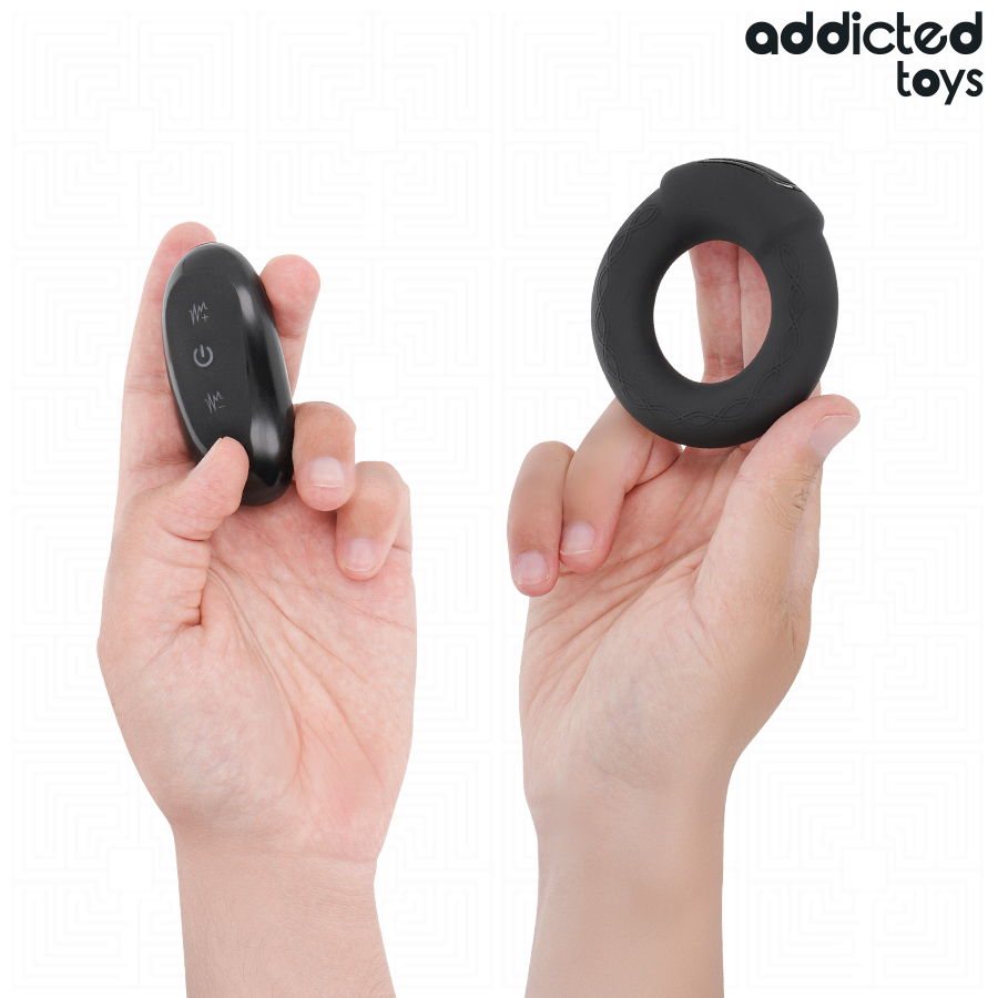 Addicted Toys Anello Vibrante Riscaldante con Telecomando – immagine 4