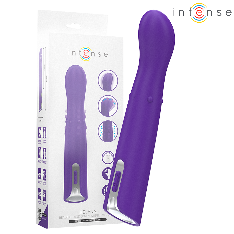 Intense Helena Vibratore Su e Giù con Sfere Interne 13,5 cm