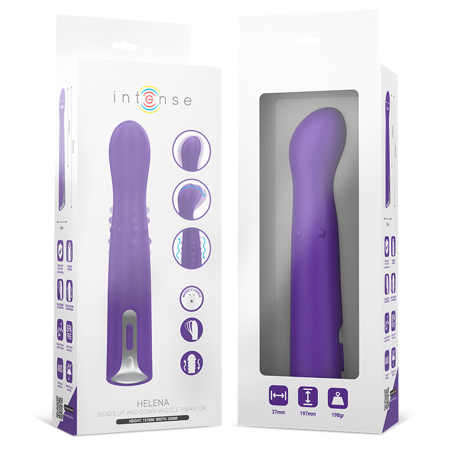 Intense Helena Vibratore Su e Giù con Sfere Interne 13,5 cm – immagine 3