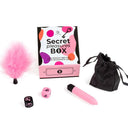 Secret Play Pleasures Box kit coppia con dadi vibratore e piuma – foto 2