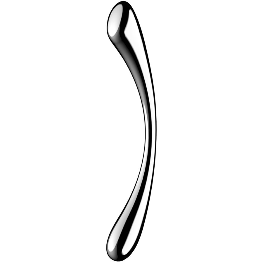 Satisfyer Cosmic Crest 1 Dildo a Doppia Estremità in Acciaio Inox
