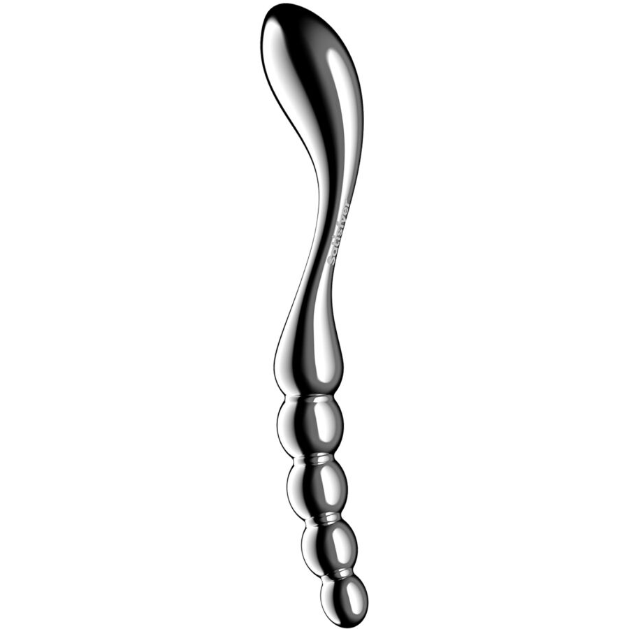 Satisfyer Star Force 1 Dildo a Doppia Estremità in Acciaio Inox
