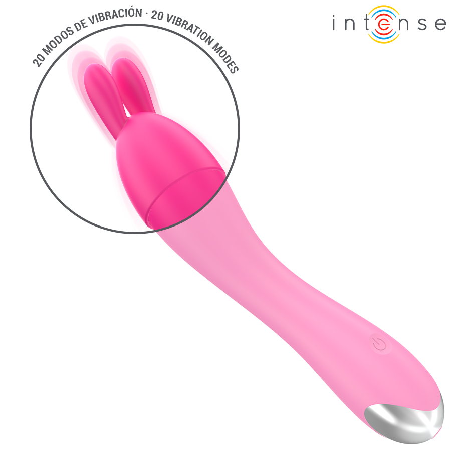 Intense Cher Vibratore con 4 Testine Intercambiabili 20 Modalità – immagine 8