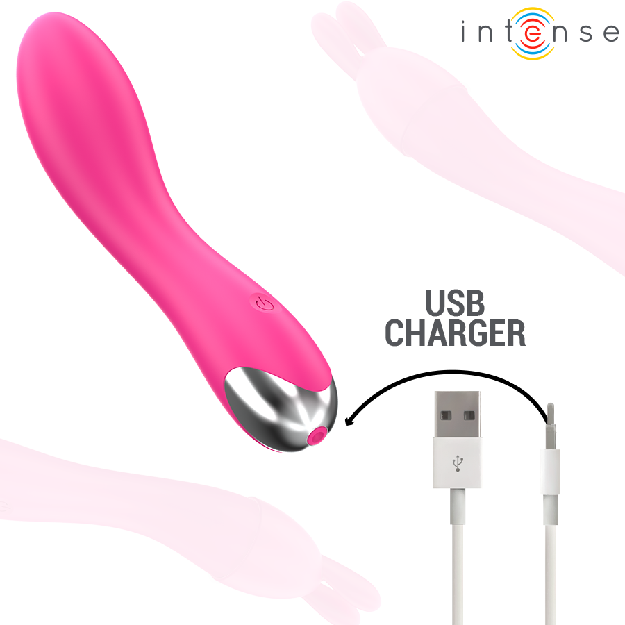 Intense Cher Vibratore con 4 Testine Intercambiabili 20 Modalità – immagine 9