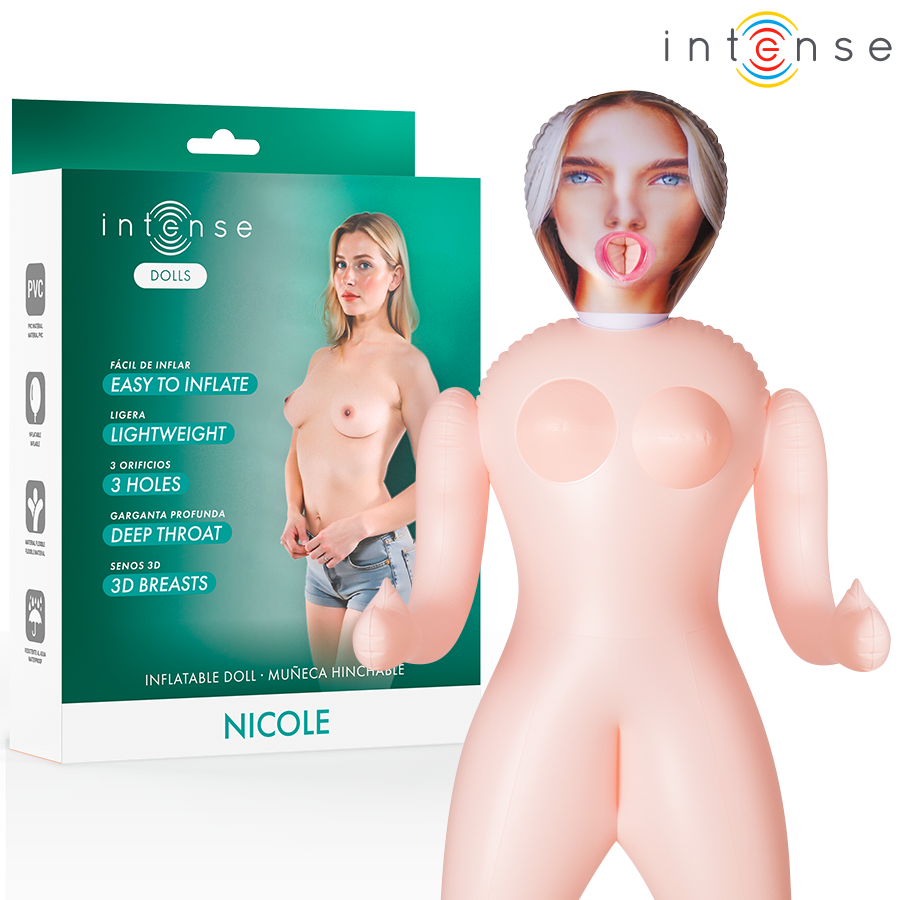 Intense Dolls Nicole bambola gonfiabile