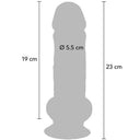 ToyJoy Get Real Deluxe dildo extra spesso con testicoli 23 cm – foto 4