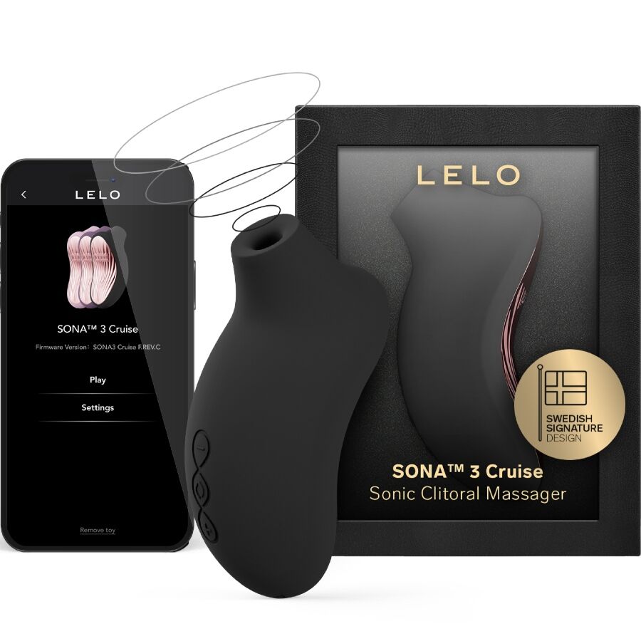 LELO Sona 3 Cruise Massaggiatore Sonico per il Clitoride Nero