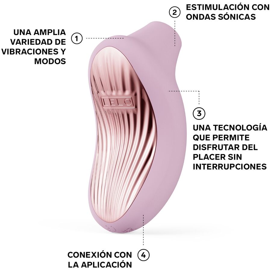 LELO Sona 3 Cruise Massaggiatore Sonico per il Clitoride Rosa Chiaro – immagine 4