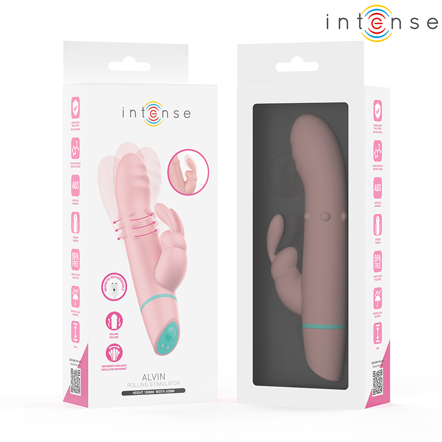 Intense Alvin Vibratore Rabbit Rotante e Oscillante – immagine 4