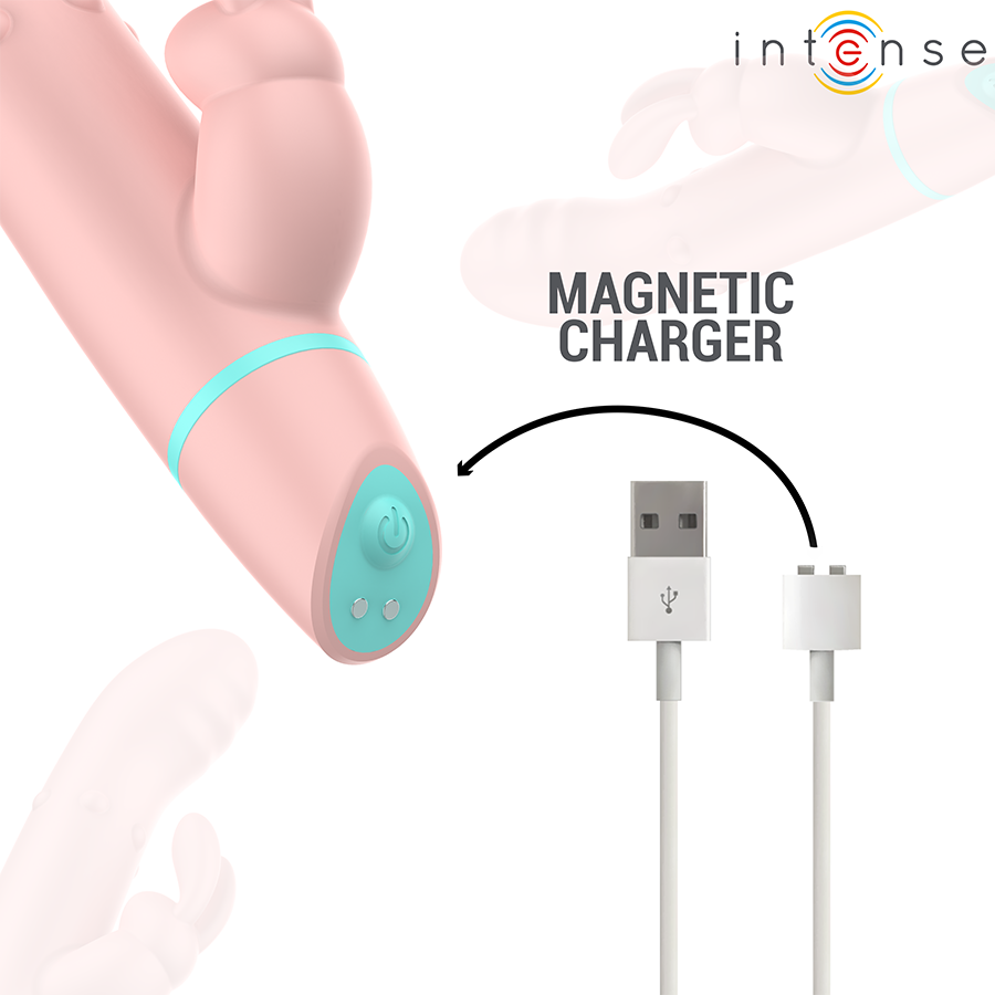 Intense Alvin Vibratore Rabbit Rotante e Oscillante – immagine 9