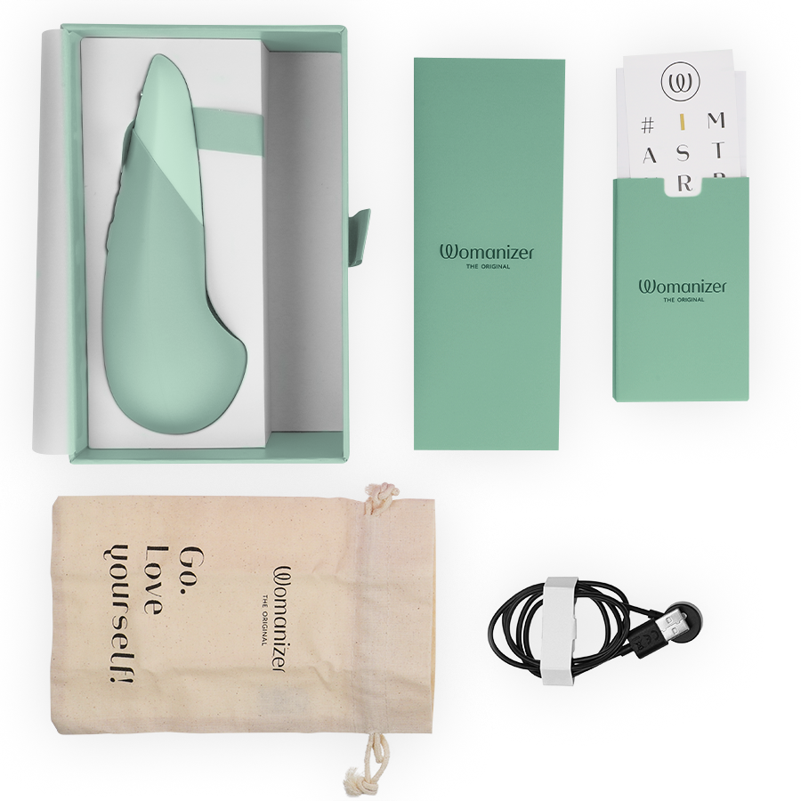 Womanizer Vibe Vibratore Lay-On Silenzioso UltraWave Salvia – immagine 6