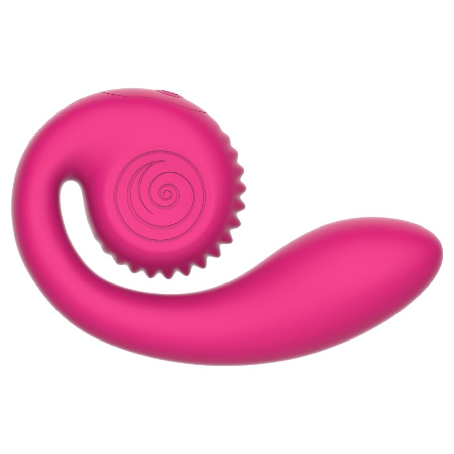 Snail Vibe Gizi Lite Vibratore Doppia Stimolazione Rosa