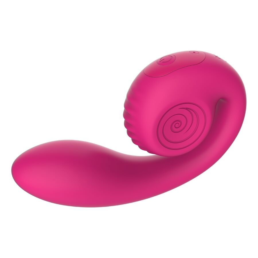 Snail Vibe Gizi Lite Vibratore Doppia Stimolazione Rosa – immagine 2