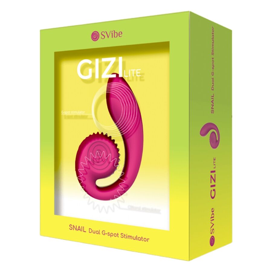 Snail Vibe Gizi Lite Vibratore Doppia Stimolazione Rosa – immagine 4