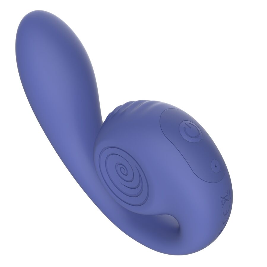 Snail Vibe Gizi Lite Vibratore Doppia Stimolazione Viola – immagine 3