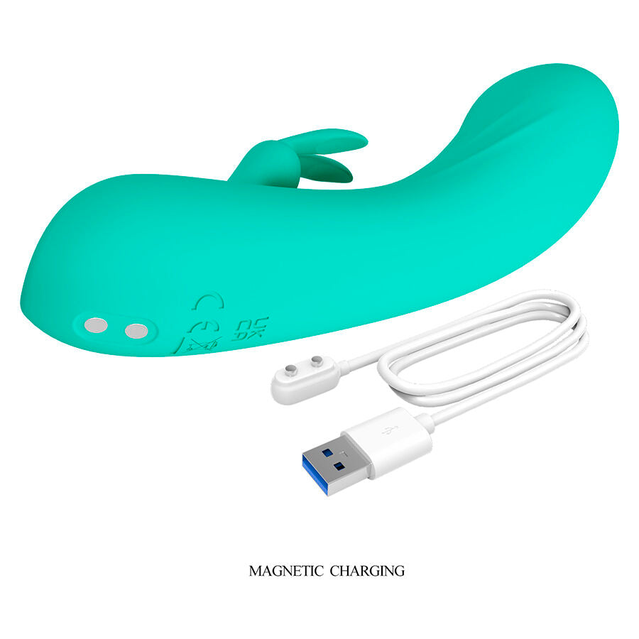 Pretty Love DJ Stick Vibratore Punto G con Stimolatore Serie Extreme Turchese – immagine 8