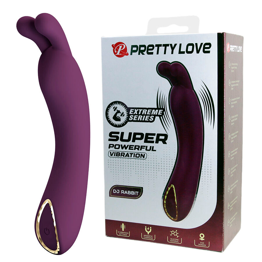 Pretty Love DJ Rabbit Vibratore Punto G Serie Extreme Viola