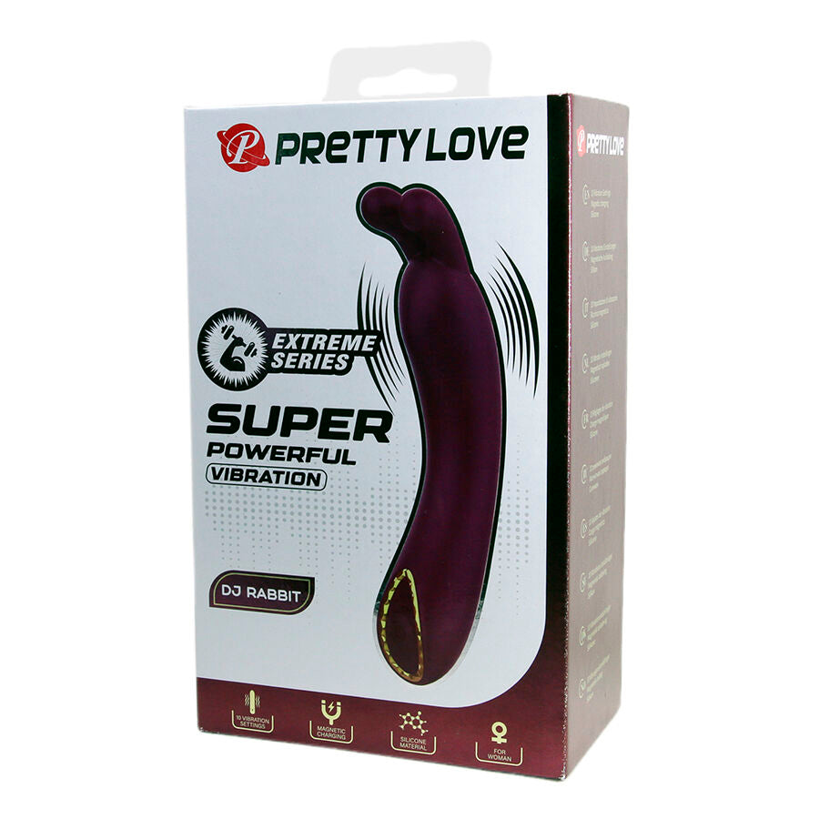 Pretty Love DJ Rabbit Vibratore Punto G Serie Extreme Viola – immagine 10