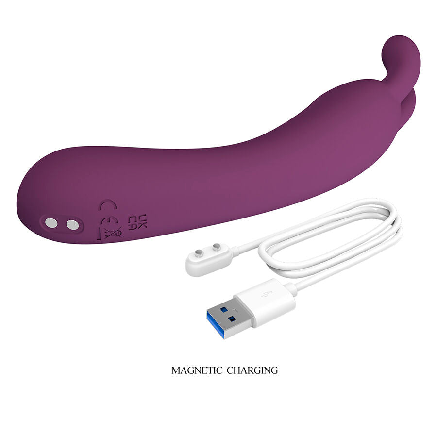 Pretty Love DJ Rabbit Vibratore Punto G Serie Extreme Viola – immagine 8