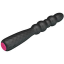 MR PLAY plug anale vibrante flessibile nero