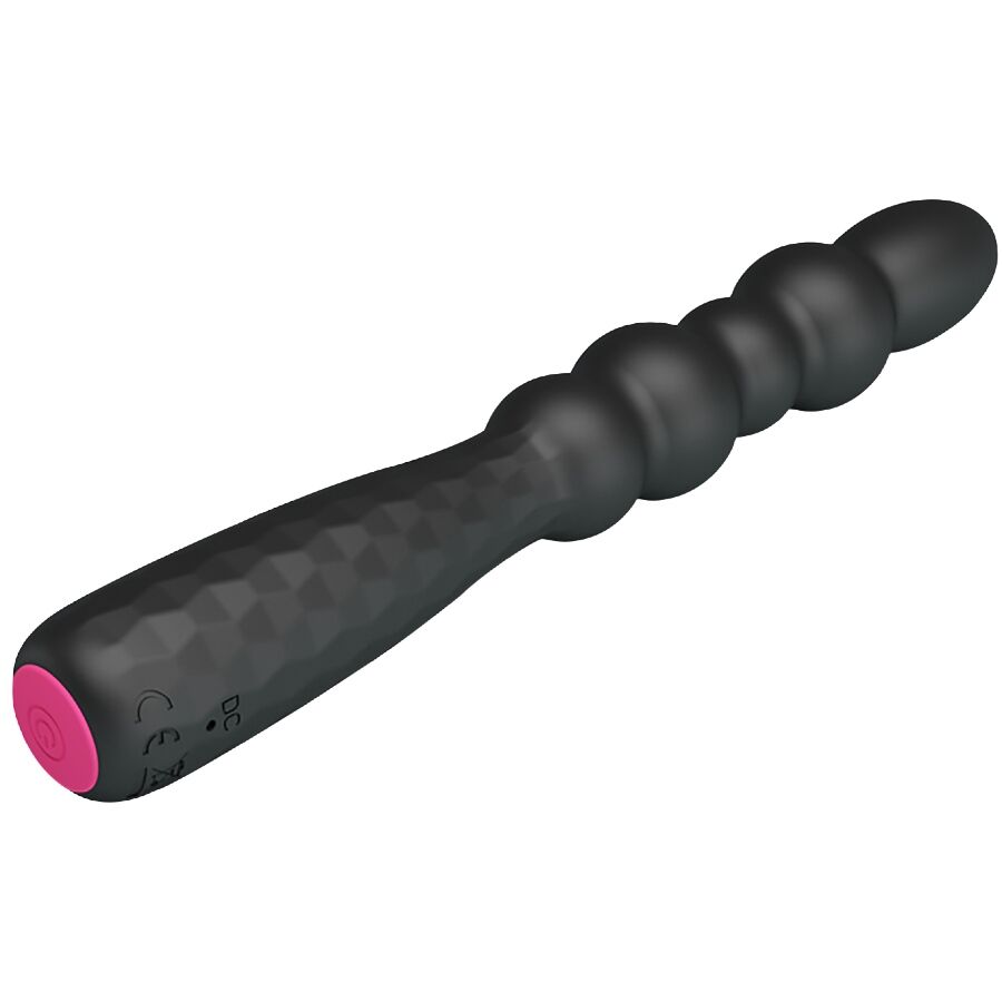 MR PLAY plug anale vibrante flessibile nero
