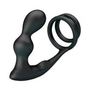 MR PLAY plug anale vibrante con anello per pene e telecomando